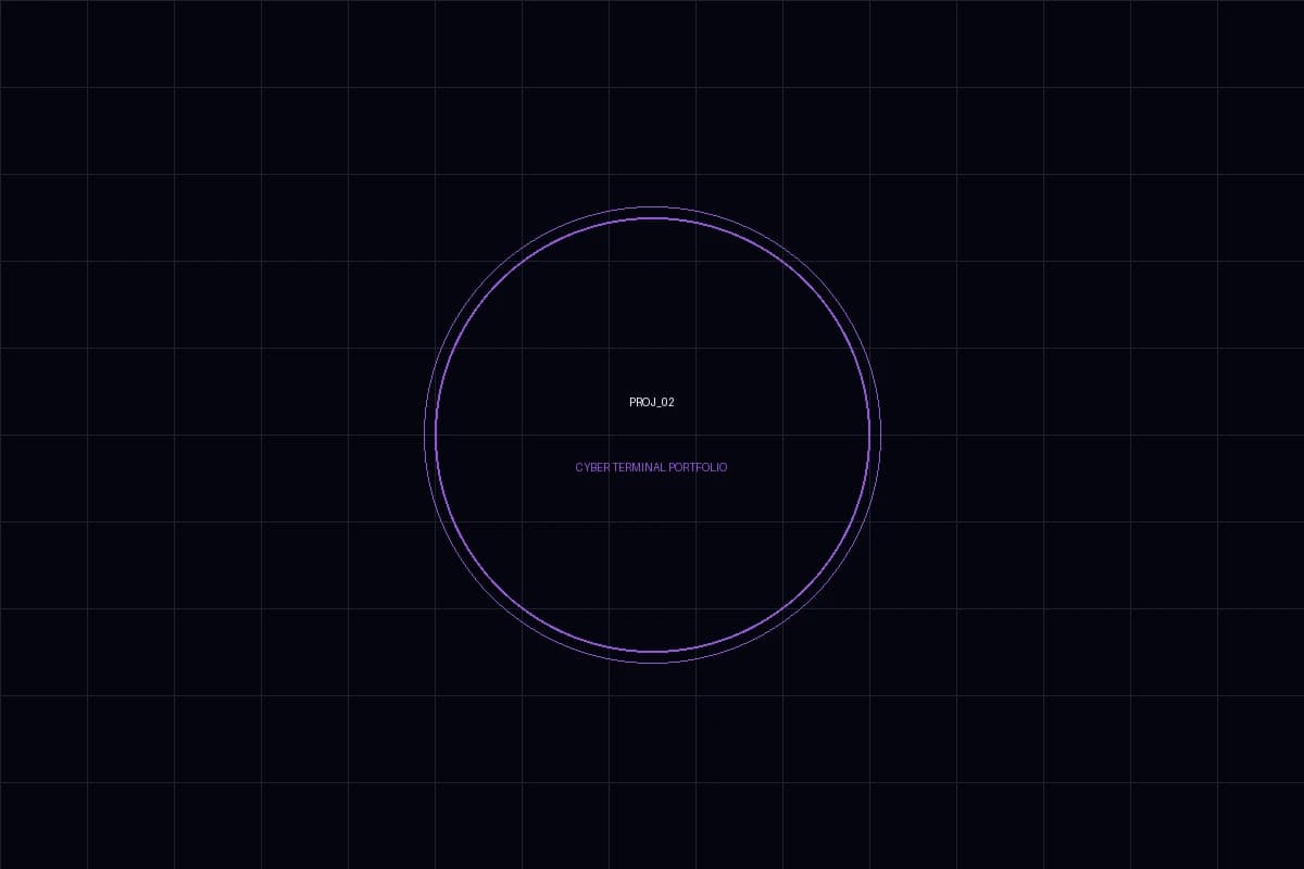 Developer Portfolio & Interactive Shell Screenshot
